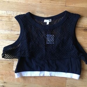 Urban outfitters netted crop top/sportsbra!